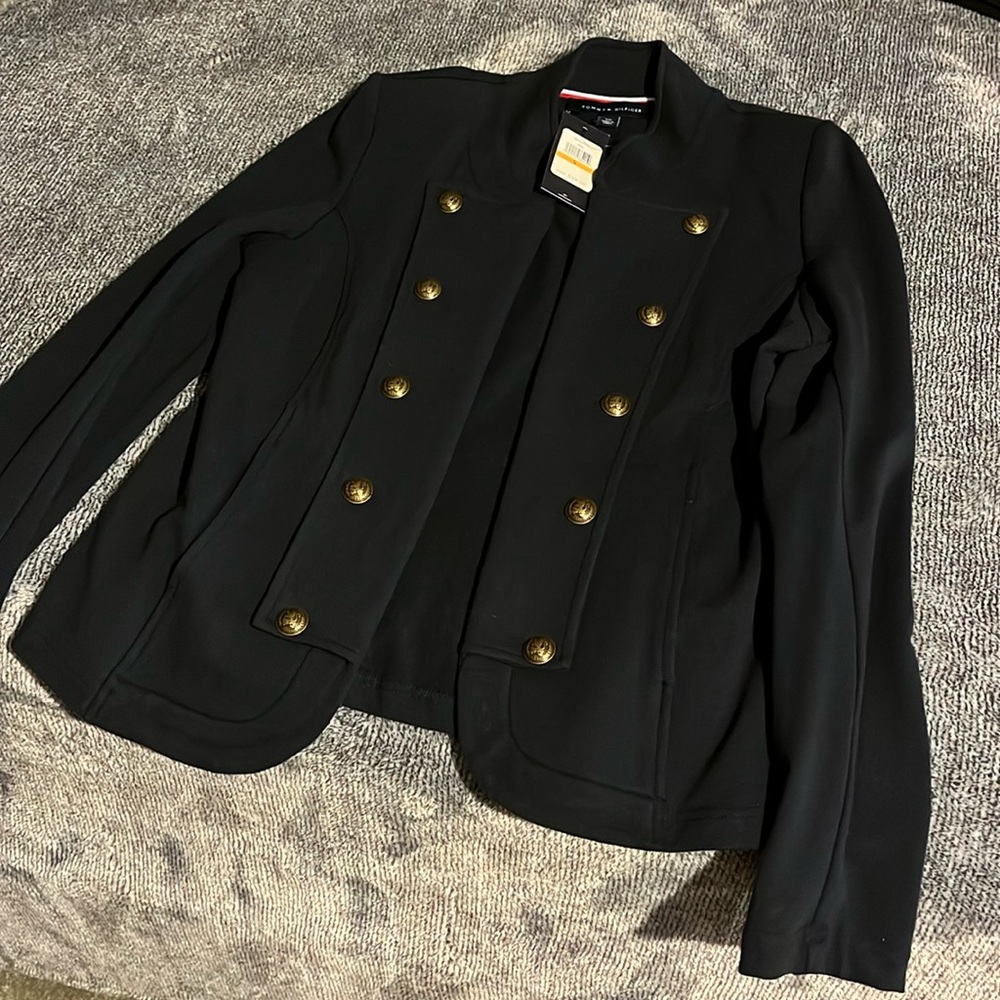 NWT Women’s Small Tommy Hilfiger Navy Blazer